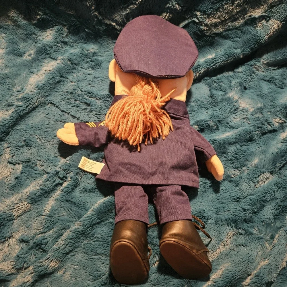 Vintage Sunny Toys GL1408 14 In.‎ Mom Policewoman, Glove Puppet